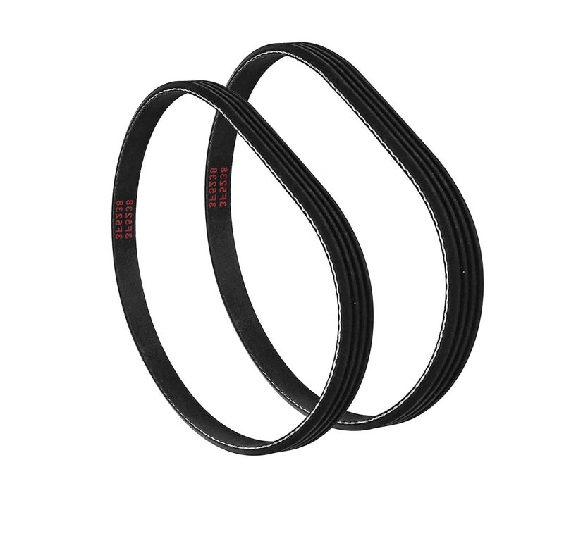 RO6G 119214000 BandSaw Drive Belt for Craftsman 10 Inch Band Saw 1/3 HP Motor 1-JL22020003 119.214000 124.214000 351.214000 (Ribbed Belt) - 2 Pack - Image 1